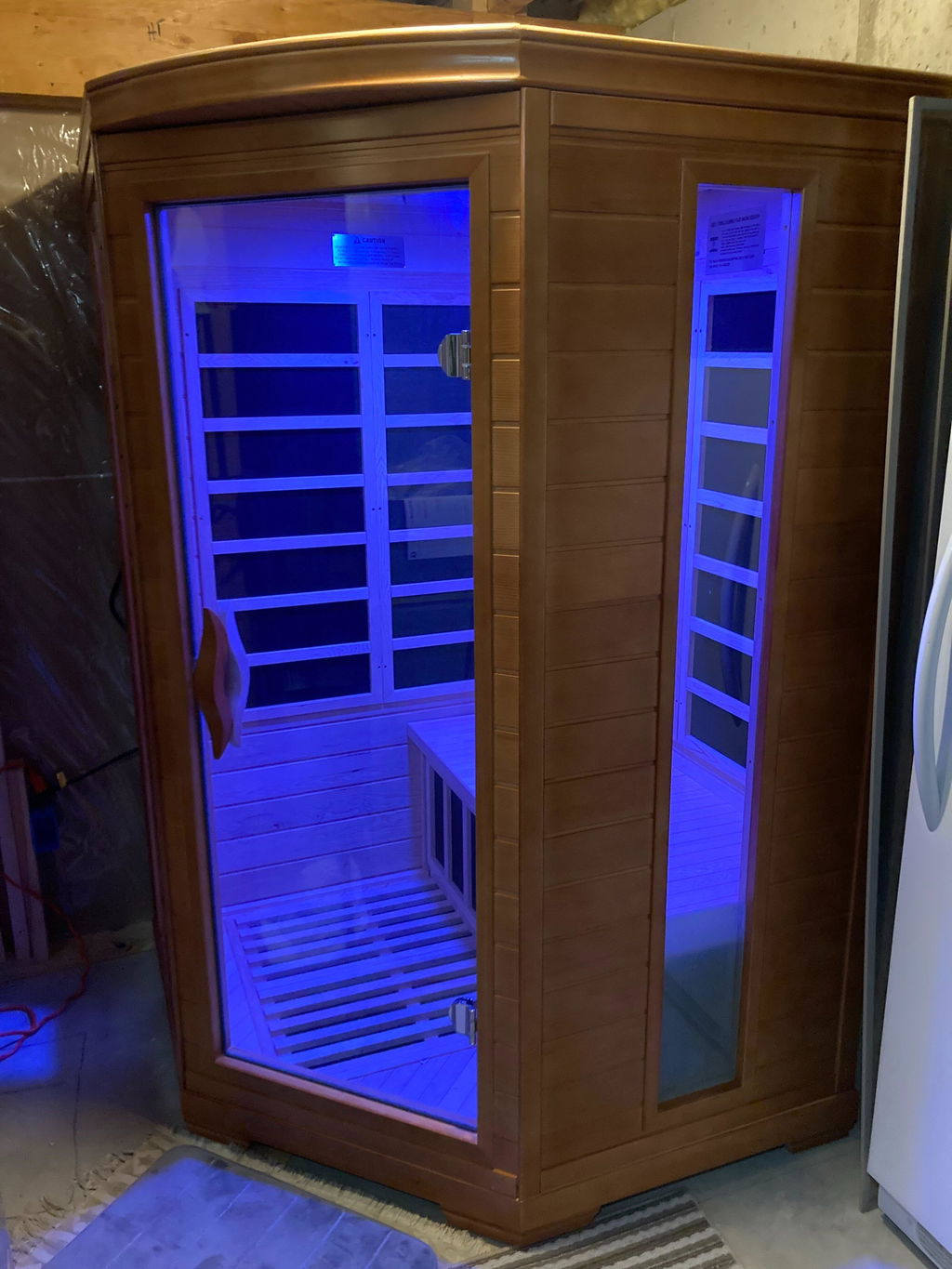 Dynamic Heming 2-Person Far Infrared Corner Sauna