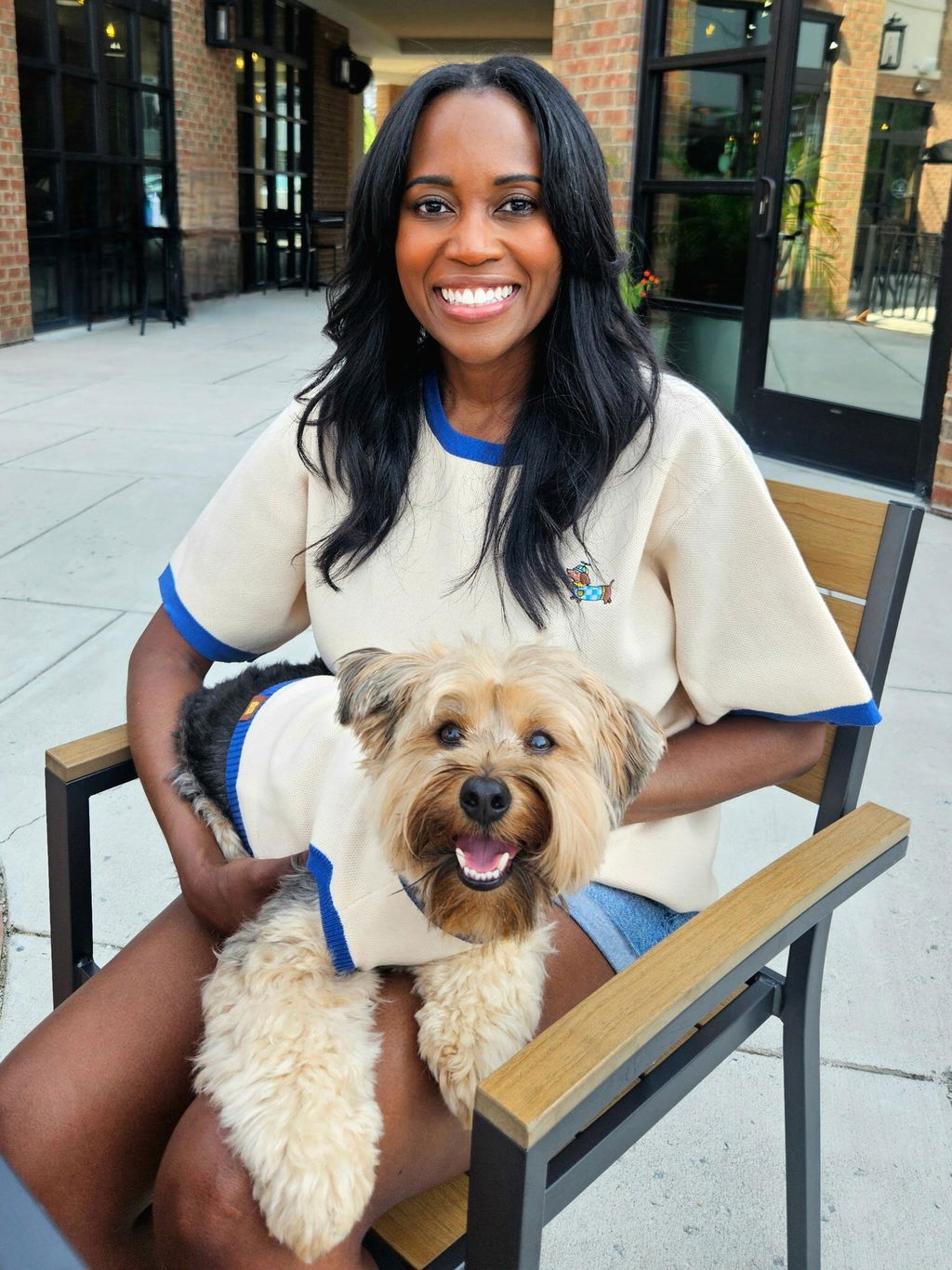 Sassy Woof x Sunbean 2-Piece Cotton Matching Set
