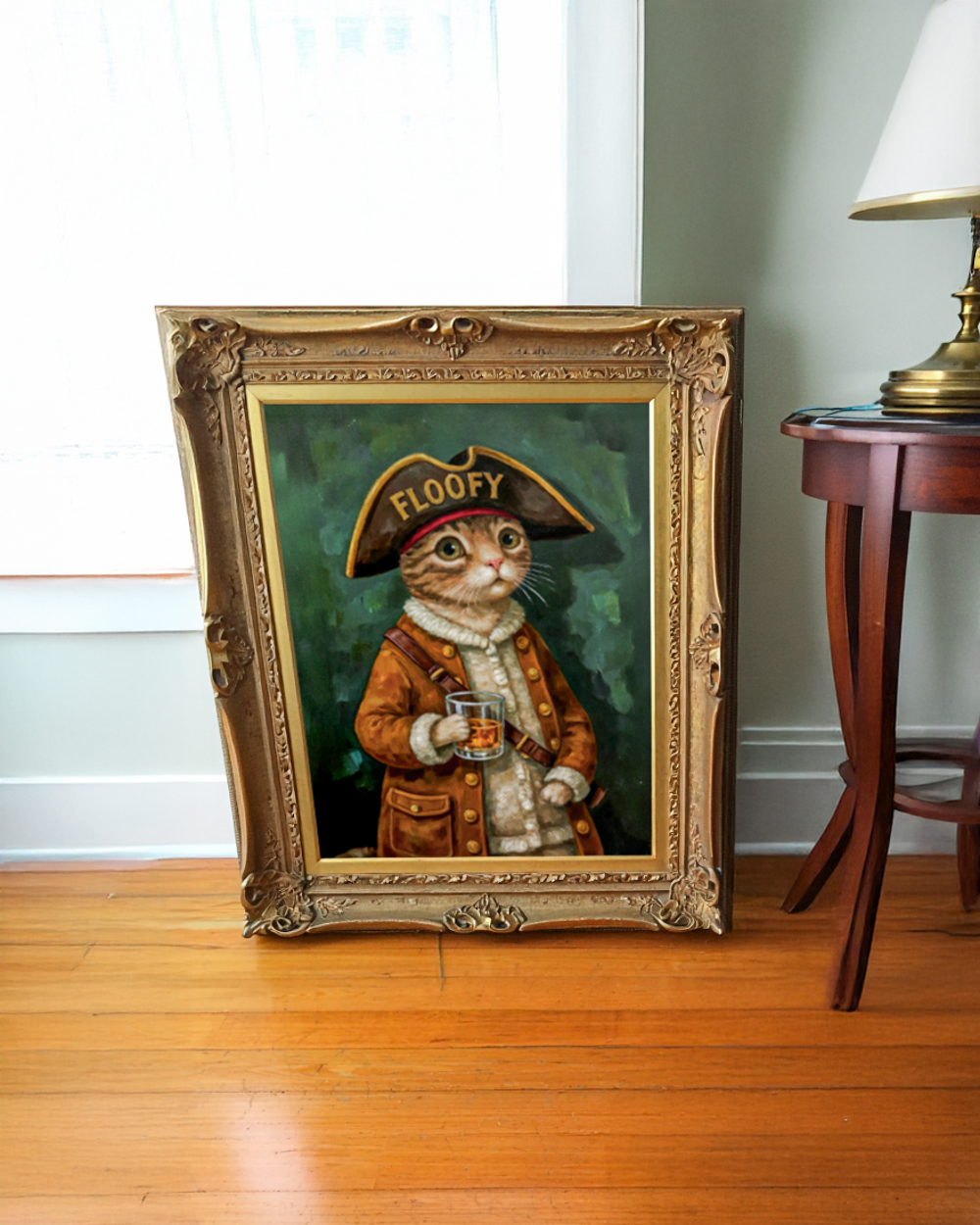 Custom Pet Portraits - Poster/Canvas/Oil Painting - Framed/Rolled