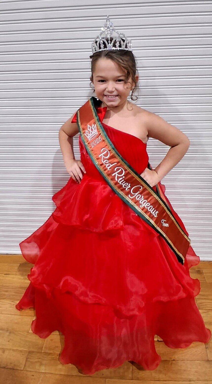 Sunnypetal Luxury One-Shoulder Puffy Organza Flower Girl Dress Princess Pageant Gown