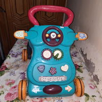 Smart Baby Walkers (Blue) For 6 Month And Above Children With Four Wheels