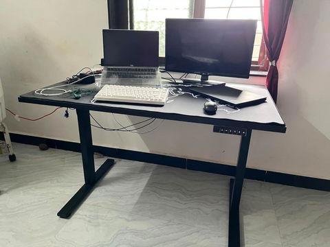 SuperGo SE1 / FLEXISPOT EN1 | Best Standing Desk | Anti-Collision Detection | 5Y Warranty | 80 KG | Ergonomic Electric Height Adjustable Sit Stand Table