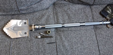 Survival Shovel™ Multifunction Compact Survival Tool