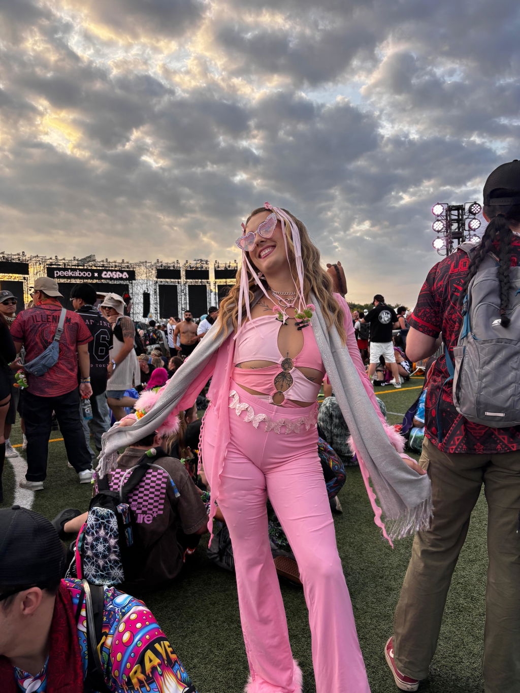 Pink Infinity Bodysuit