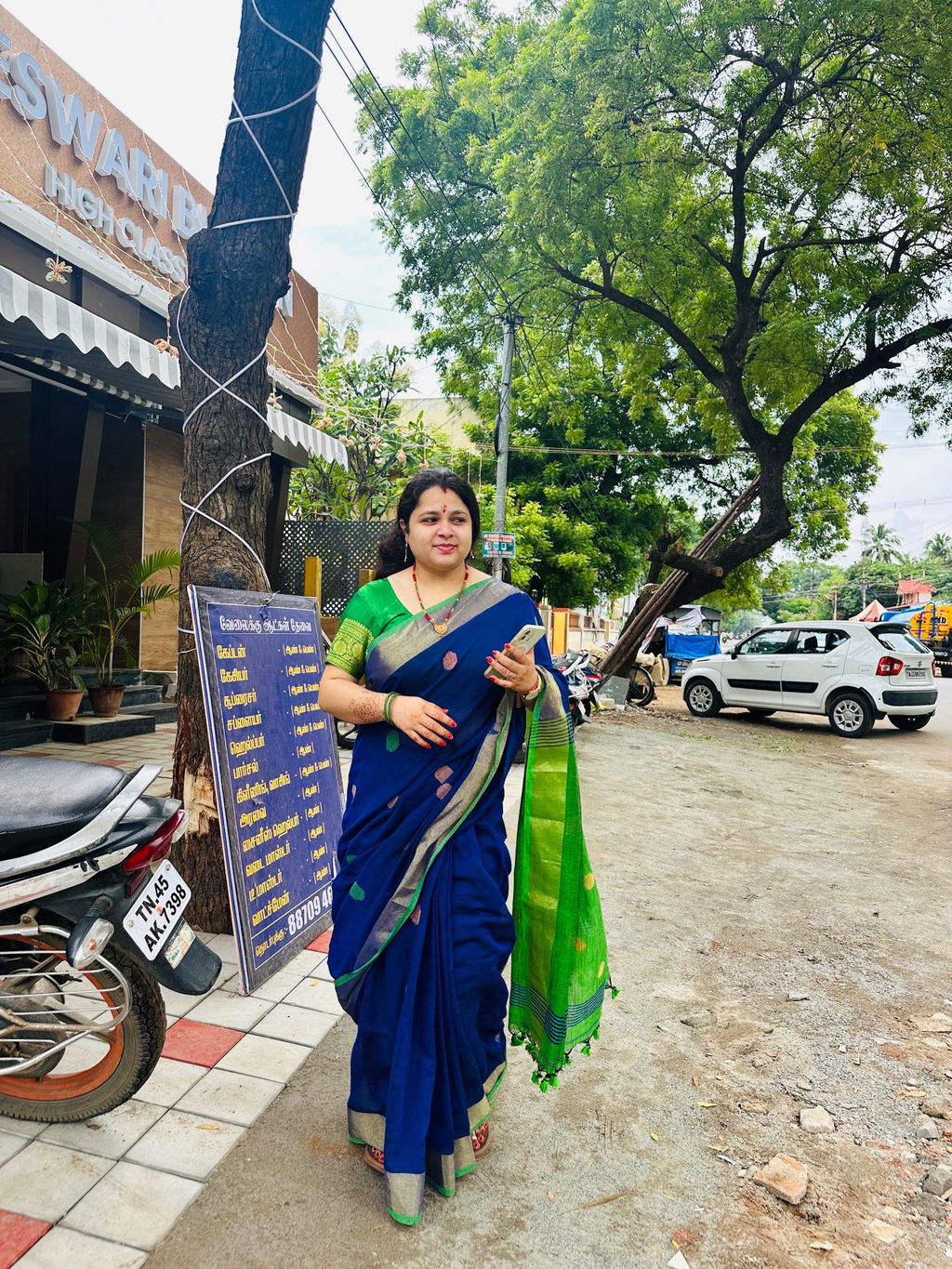 Sutisancha Woven Heritage Handloom Cotton Saree