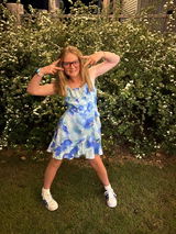 Amelie Ruffle Hem Party Dress for Tween Girls | Sutton Sisters Australia
