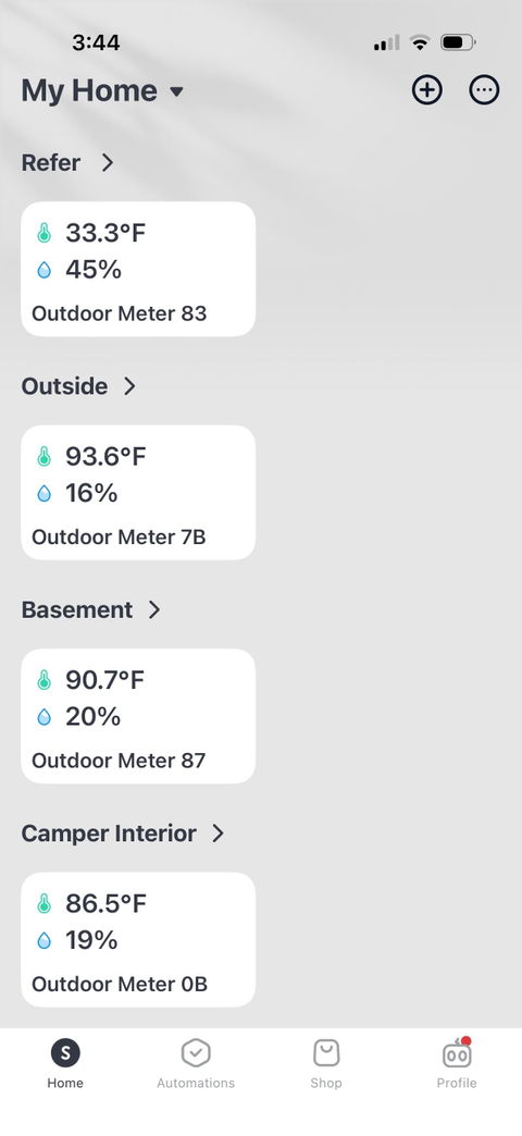 SwitchBot Indoor/Outdoor Thermo-Hygrometer