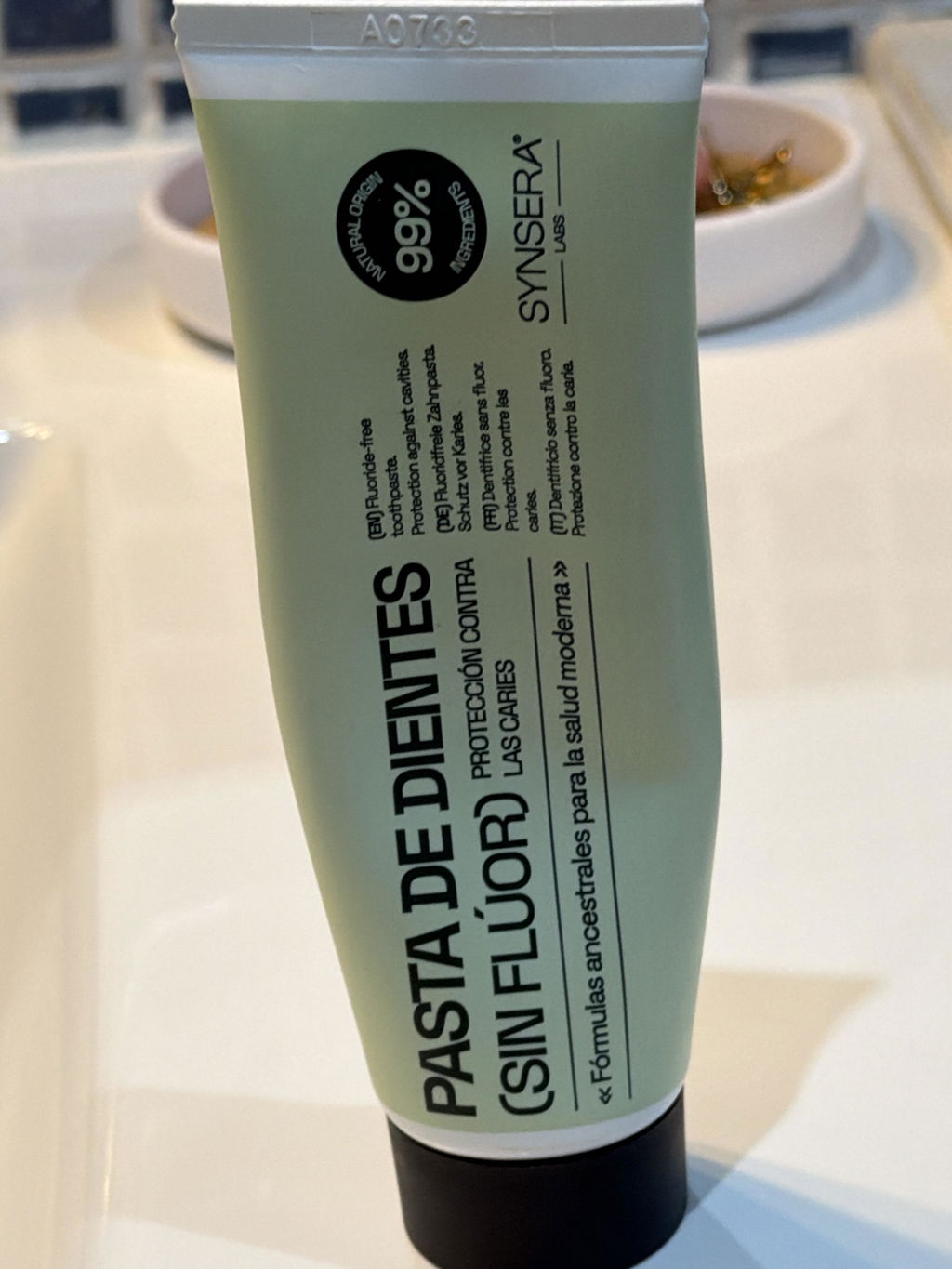 Pasta de dientes sin flúor (75 ml)