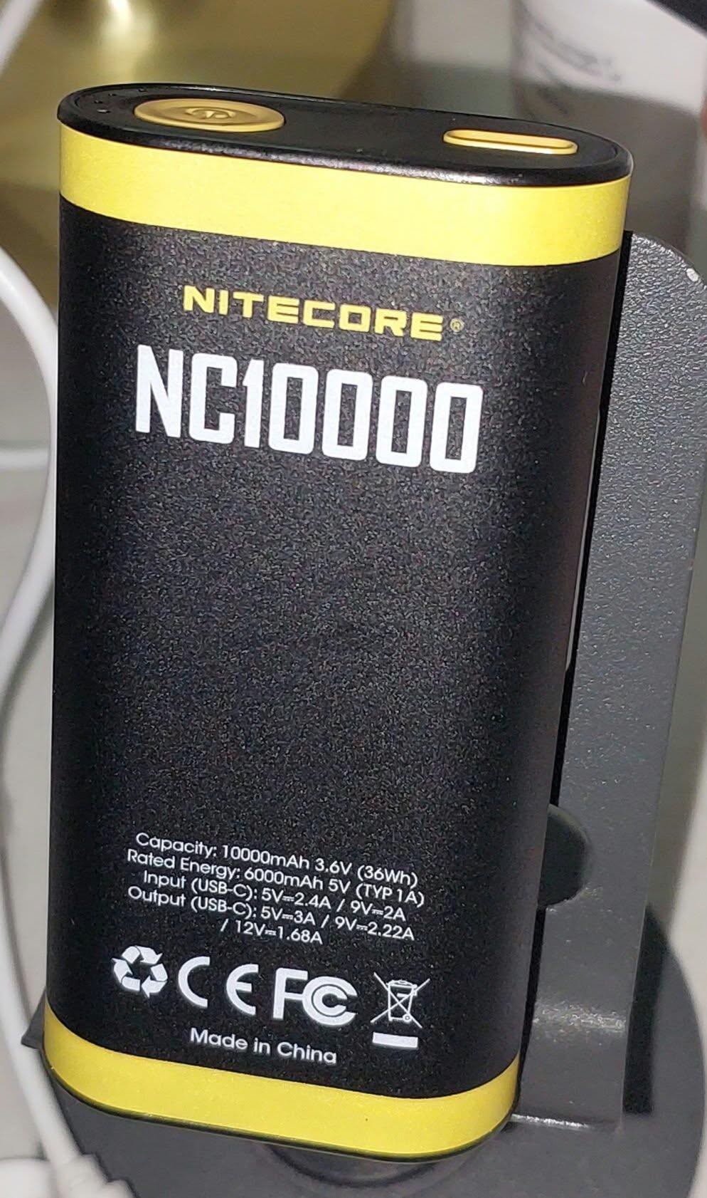 Nitecore NC10000 Highland Ultra Lightweight 10,000 mAh Power Bank