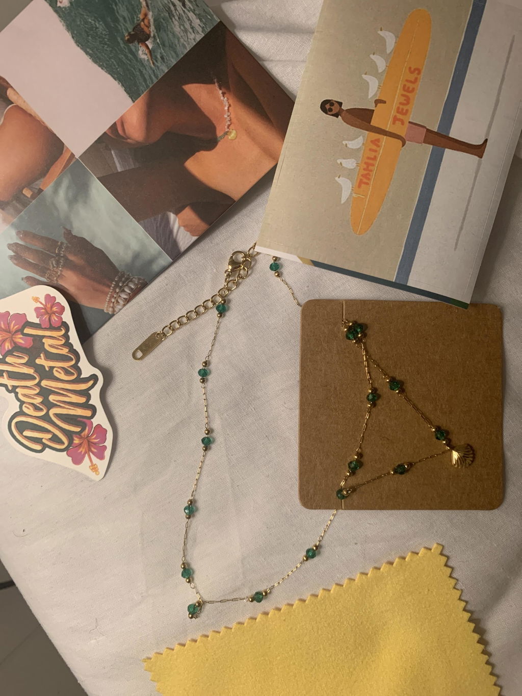 Review photo by Kayla Milisits for Cancun Necklace