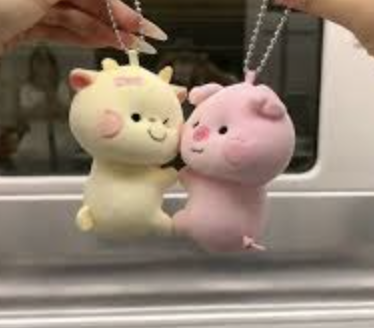 CuddleBuddies Plush Keychains