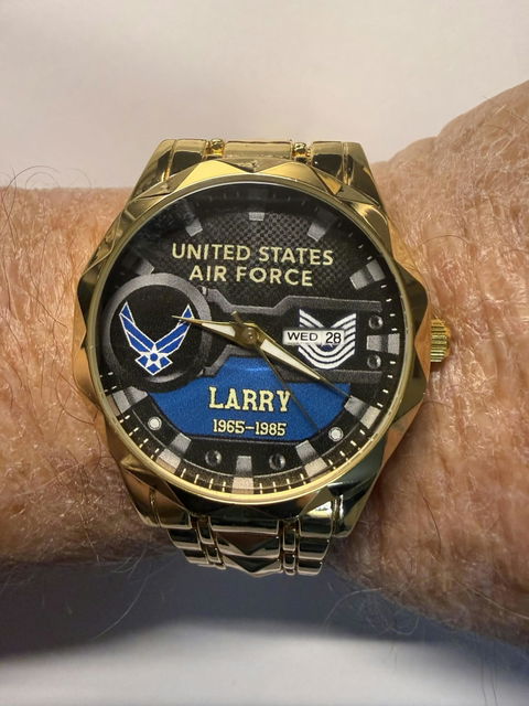 Customized Veteran Watch - Honoring 250th Anniversary