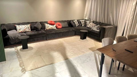 Grand Tapis Beniourain Blanc Sur Mesure XL