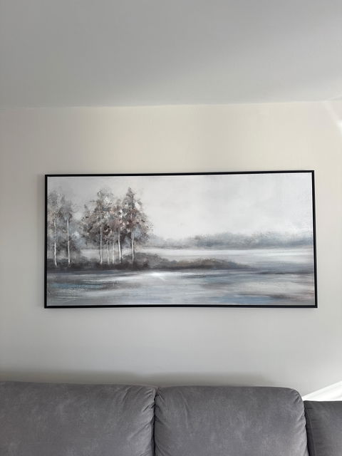 20244 Canvas Painting Black Frame - 140 x 70cm