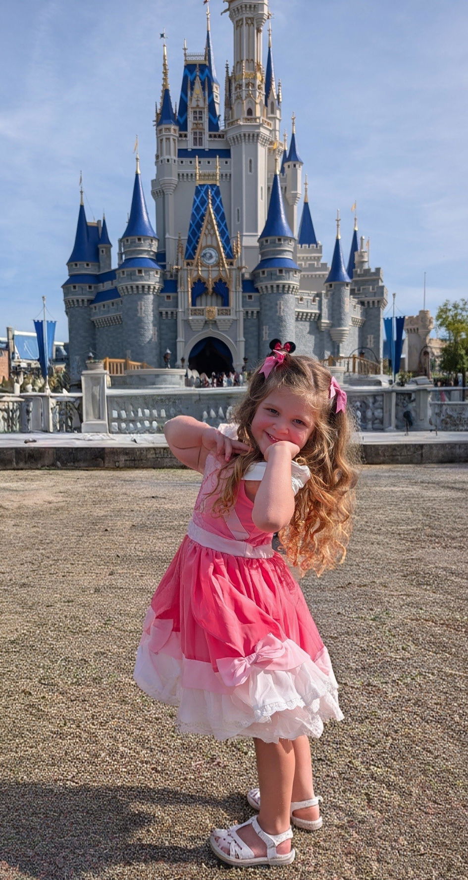 pink cinderella dress En Saison: Primrose Park Boutique Quinceaera Off Shoulder Lace Beaded Applique
