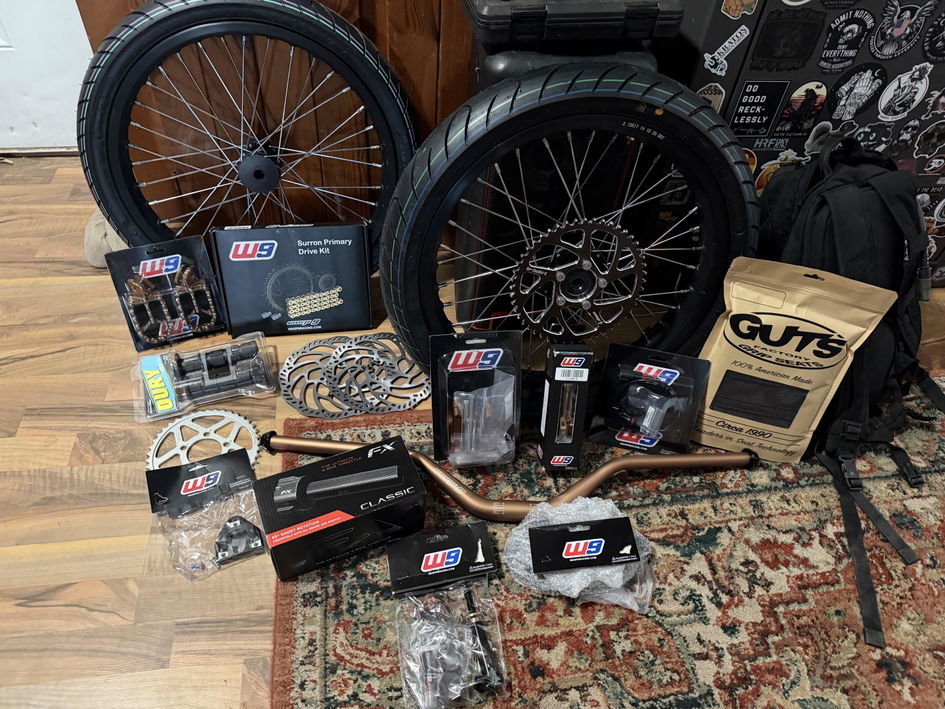 17” Supermoto Wheel Set for E-Motos – Sur-Ron, 79Bike, E-Ride and More
