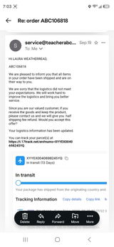Upset Customer review photo