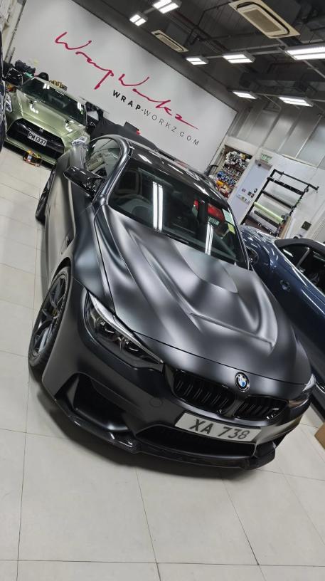 Matte Coal Black Vinyl Wrap – Teckwrap International