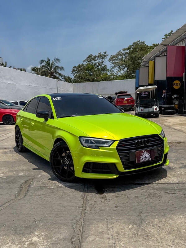 グロスメタリック Acid Lime カーラッピングフィルム – Teckwrap