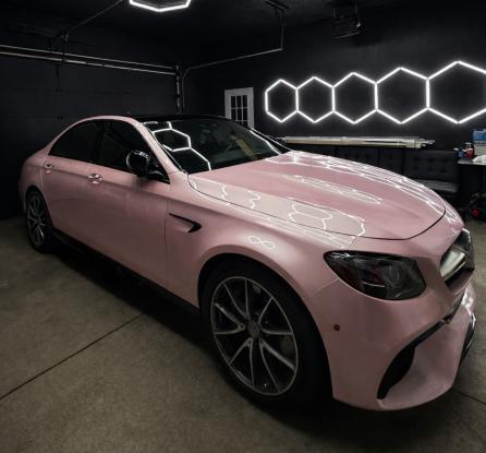 Gloss Metallic Sakura Pink Vinyl Wrap – Teckwrap International