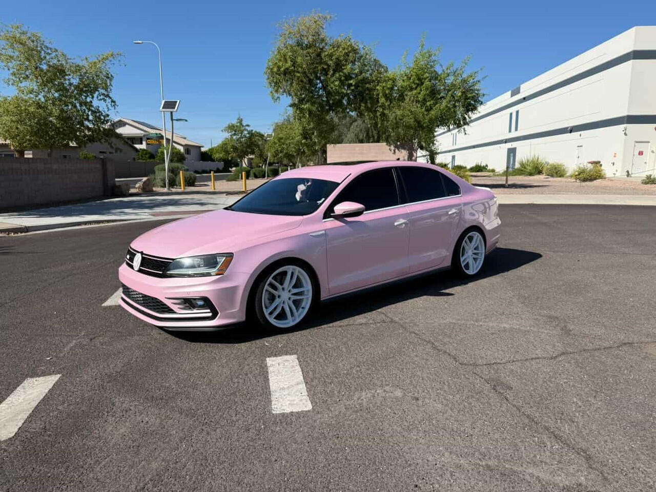 Gloss Metallic Sakura Pink Vinyl Wrap – Teckwrap International