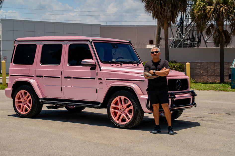 希少✨MA＊RS Sugar Gloss ローズ柄 スカパン y2k 平成ギャル Gloss Metallic Sakura Pink Vinyl Wrap – Teckwrap International