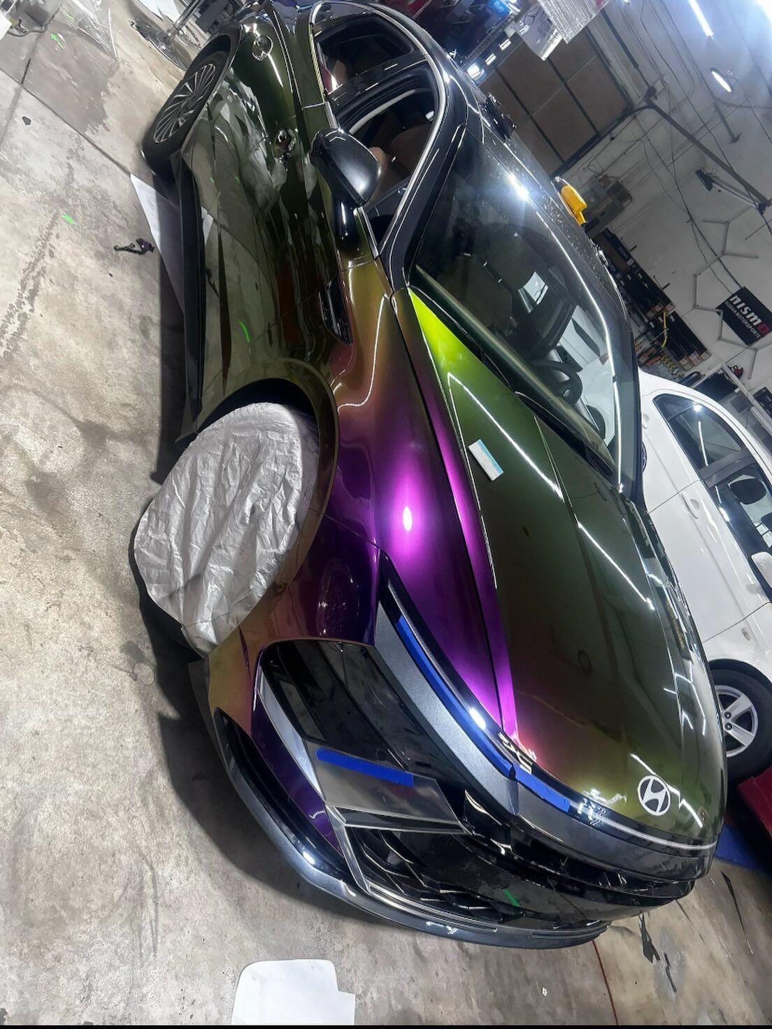 Color Shift Crazy Grape Vinyl Wrap – Teckwrap International