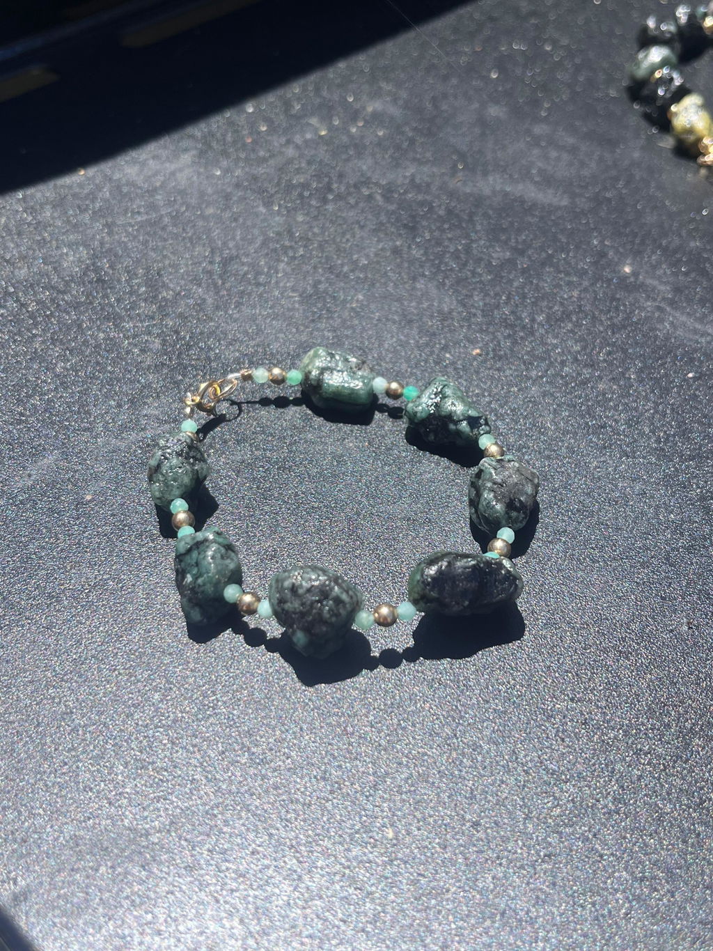 Emerald · Raw Rough · Freeform Nugget · 14mm, 16mm