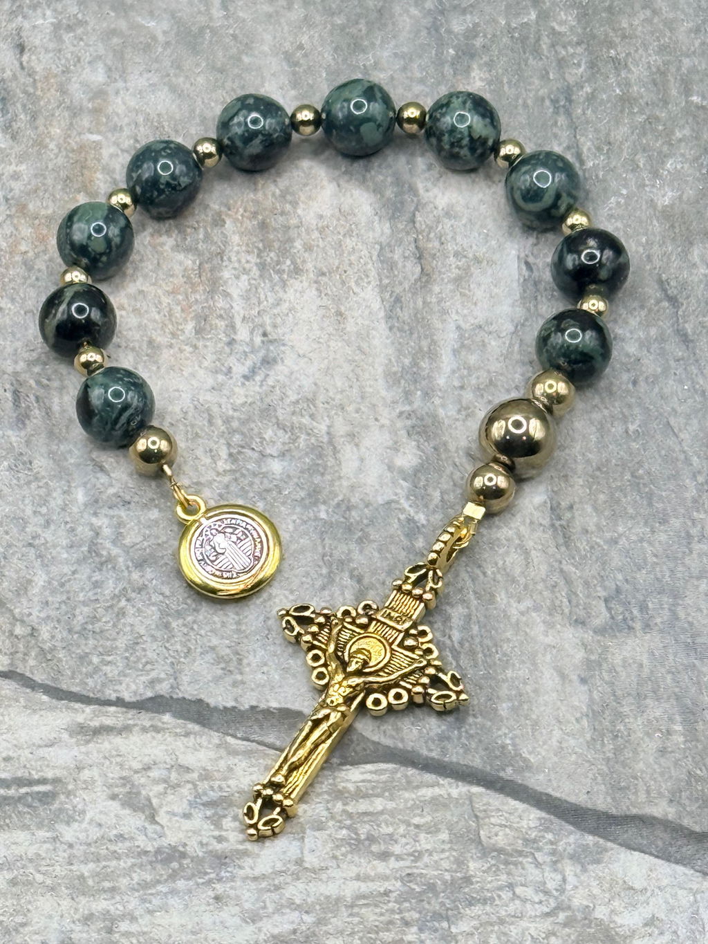 Kambaba Jasper · Smooth · Round ·  4mm, 6mm, 8mm, 10mm