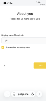 Anonymous review photo