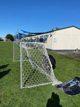 T3 Adjustable Football Goal - Full Aluminium Frame - Suitable on ANY Surface - Sandbags Included