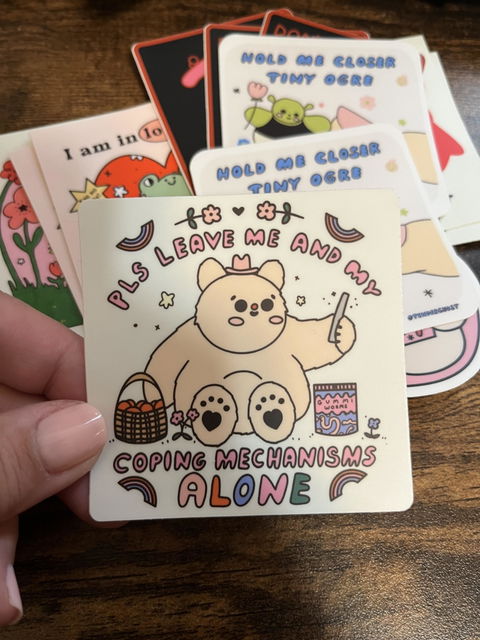 Coping Mechanisms Sticker