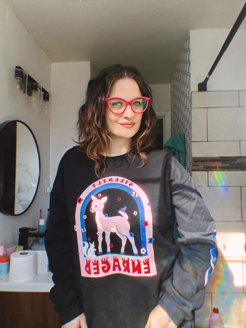 Silently Enraged Sweatshirt