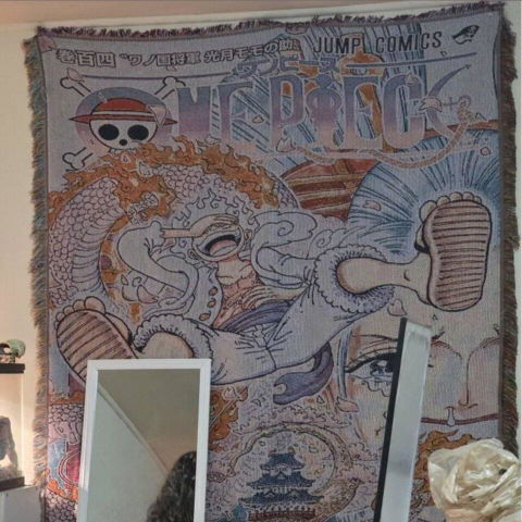 Luffy Gear 5 Volume 104 Manga Cover Tapestry