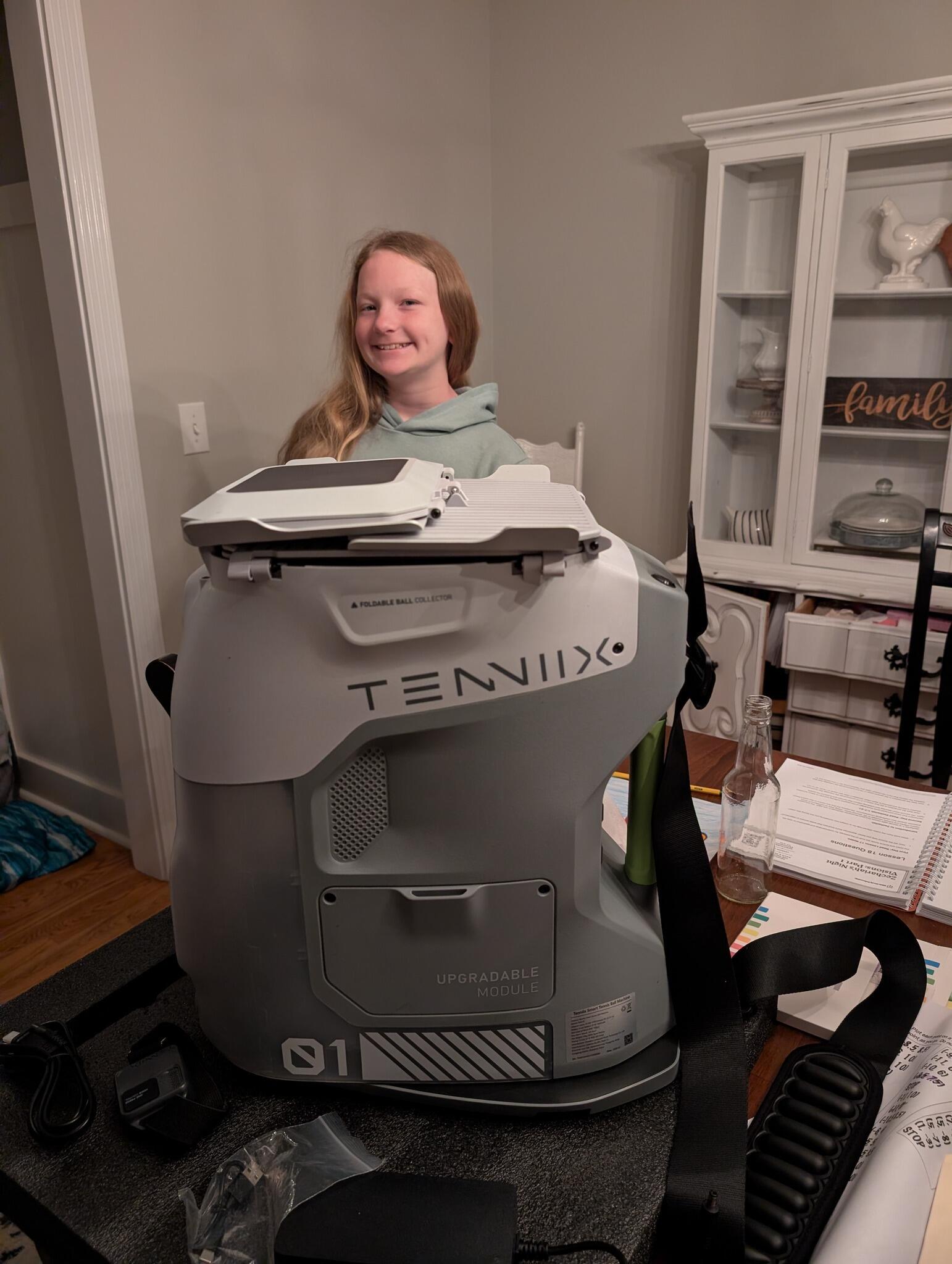 Tenniix Pro Smart Tennis Robot Solo Practice Machine