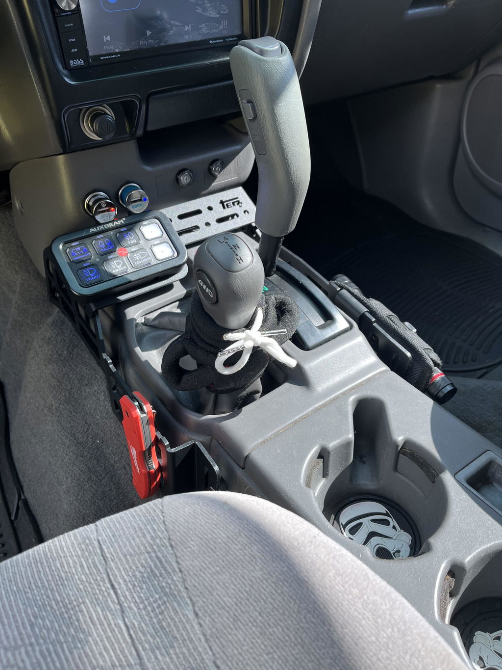 1st Gen Tacoma Center Console Molle Panel 1995 - 2004