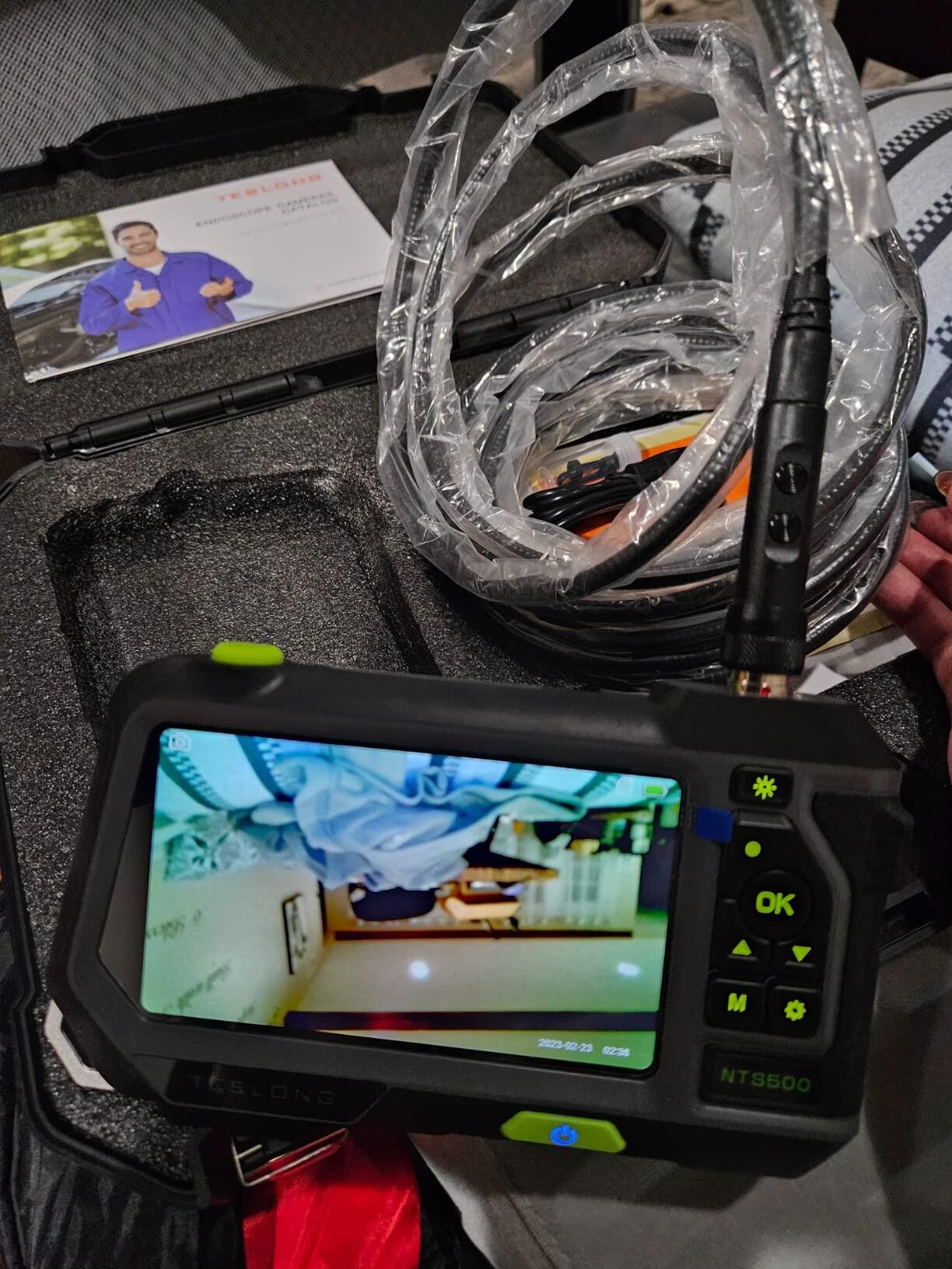 5-Inch Inspection Camera with 1080P Capture — Teslong