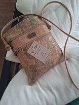 Charleston Compact Cork Crossbody Bag