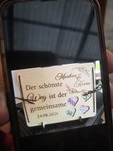 Hochzeitsgeschenk personalisiert