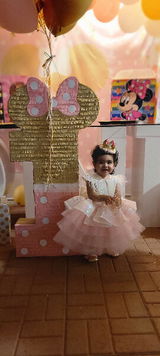 Cara Light Pink Party Dress