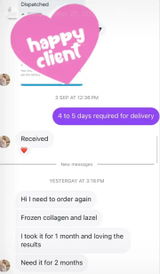 Verified Customer ✅ review photo