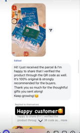 Verified Customer ✅ review photo