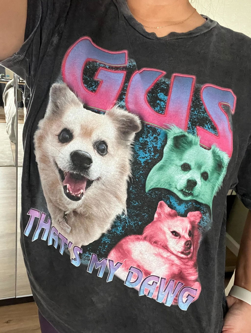 Custom 90s Bootleg Vintage T-Shirt – Upload Any Pet, Friend, or Other Favorite Picture