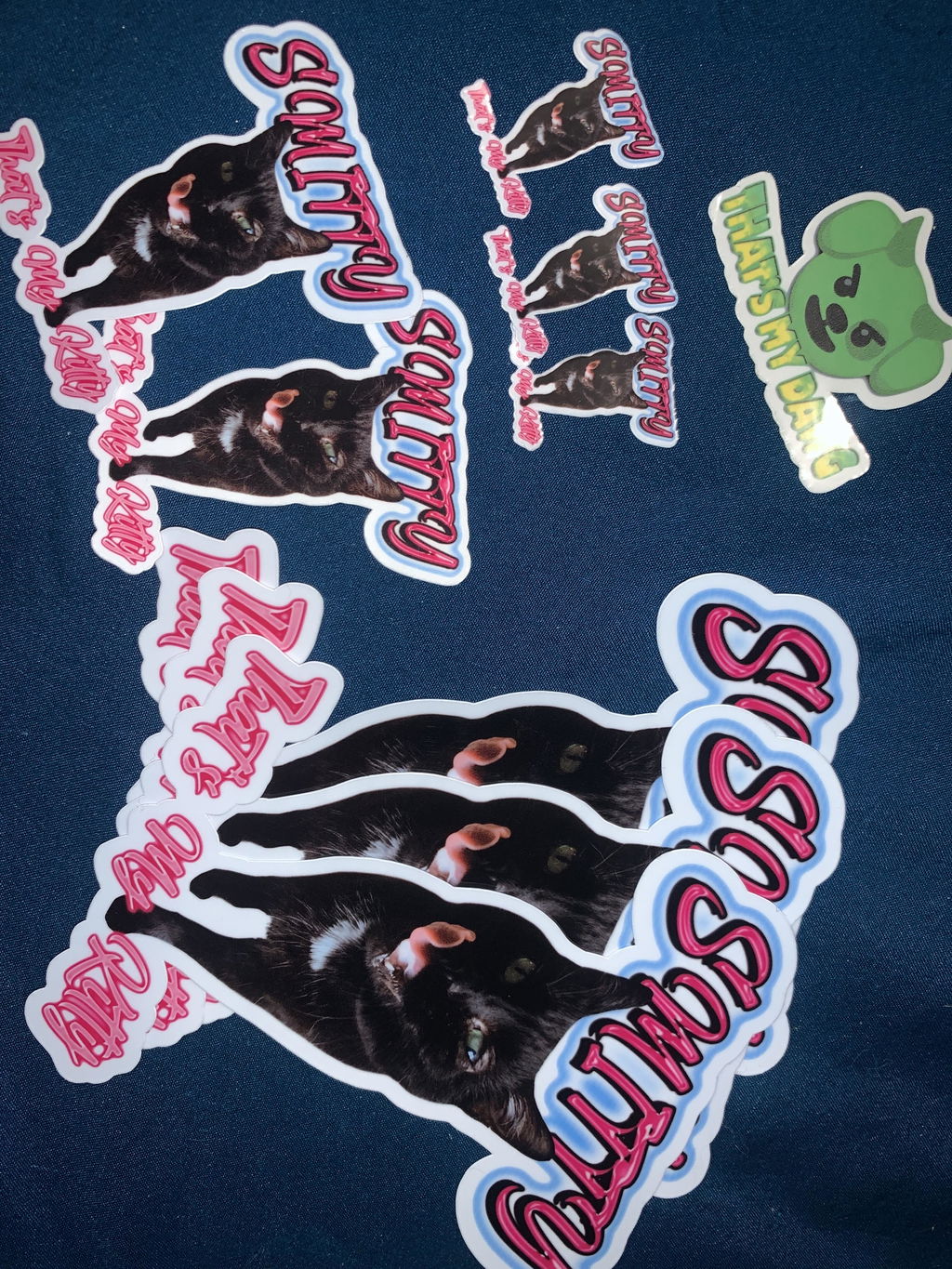 Custom "Airbrush 2.0" Stickers – Upload Any Pet, Friend, or Other Favorite Picture