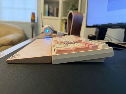 QK100 Hardwood Wrist Rest