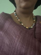 Small Shell Pearl Necklace Set
