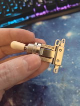 Switchcraft 3-Way Toggle Switch - Short Straight w/ or w/o Genuine Switchcraft Tip