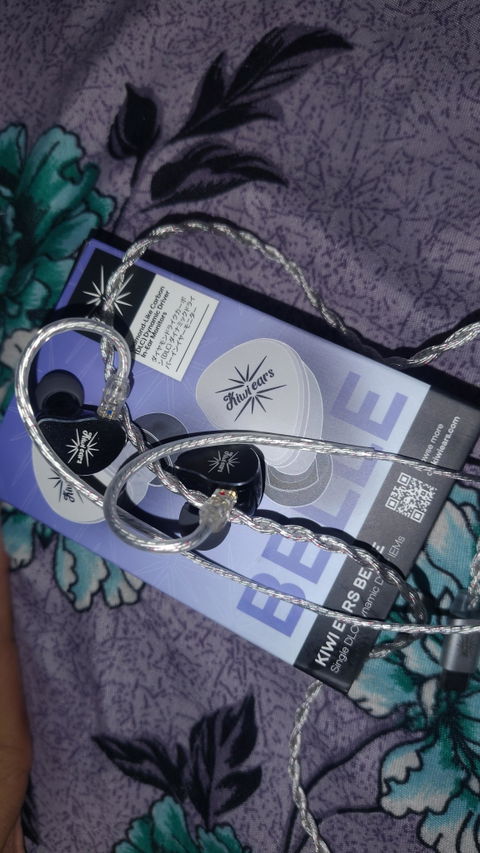 Kiwi Ears Belle 10mm DLC Dynamic Driver IEM With Mic
