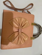 Bow Leather Bag