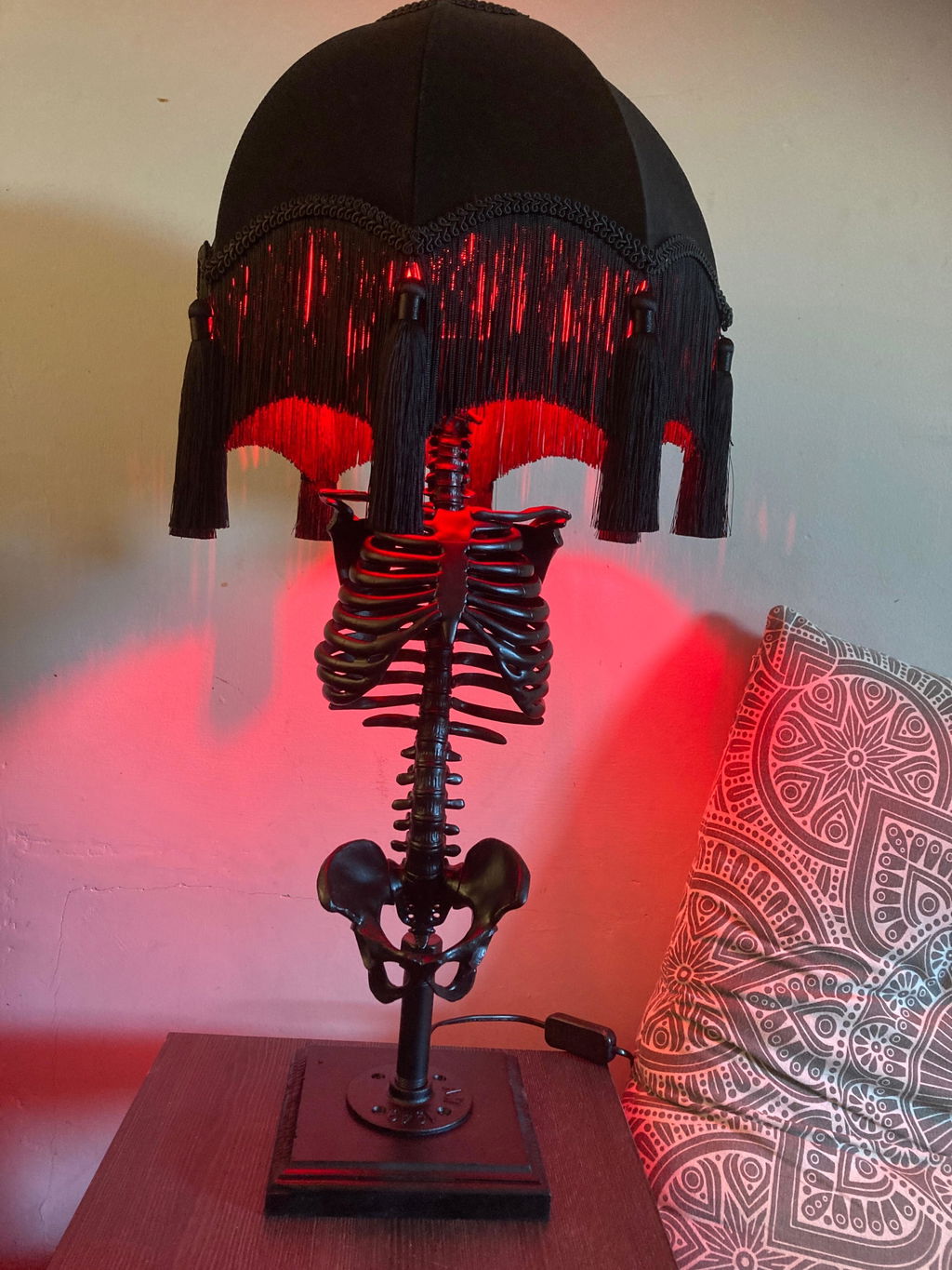 ライト 髑髏 Baroque Skeleton Lamp - Urszula Edition by The Blackened Teeth